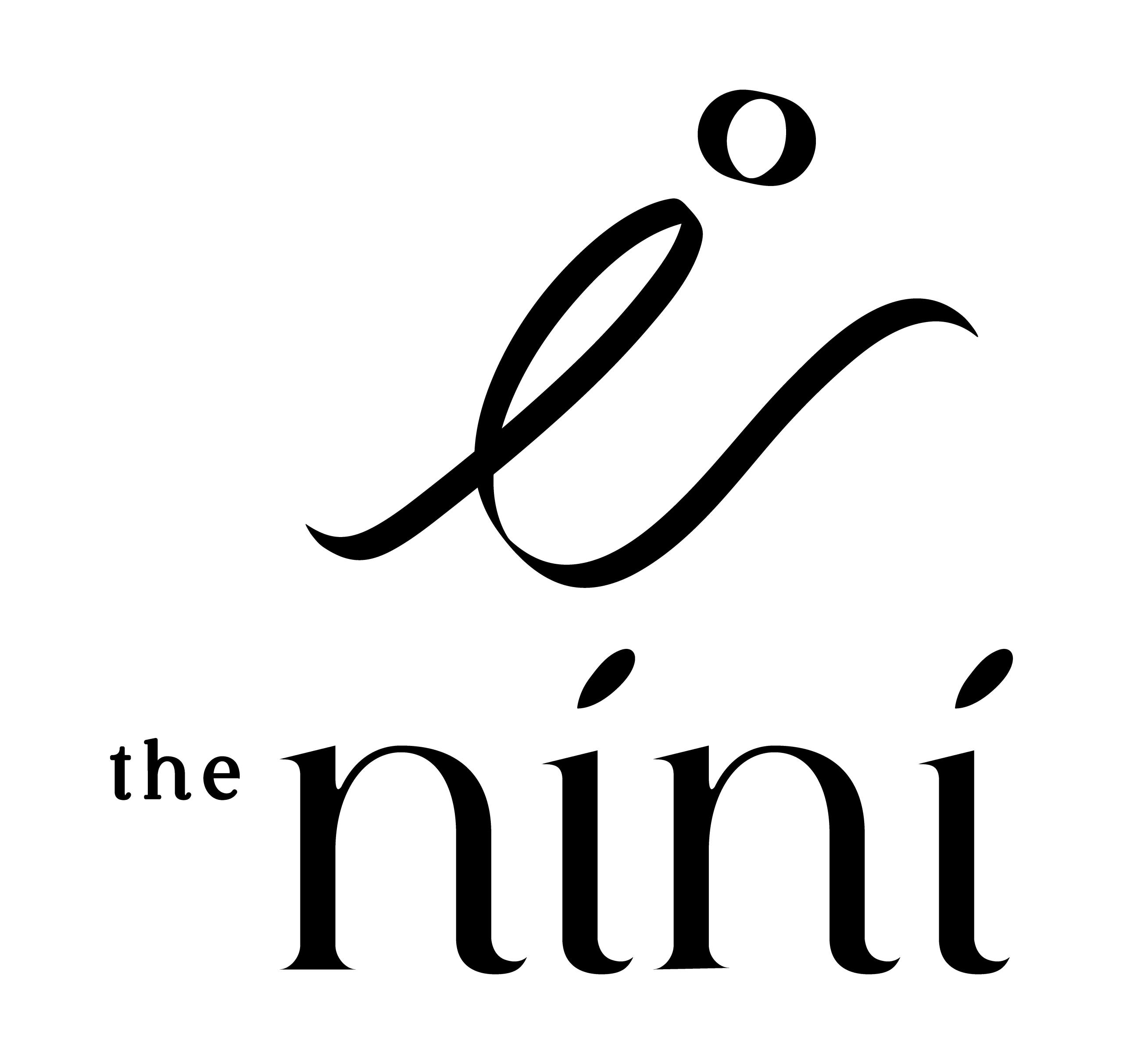 The Nini Logo_Black