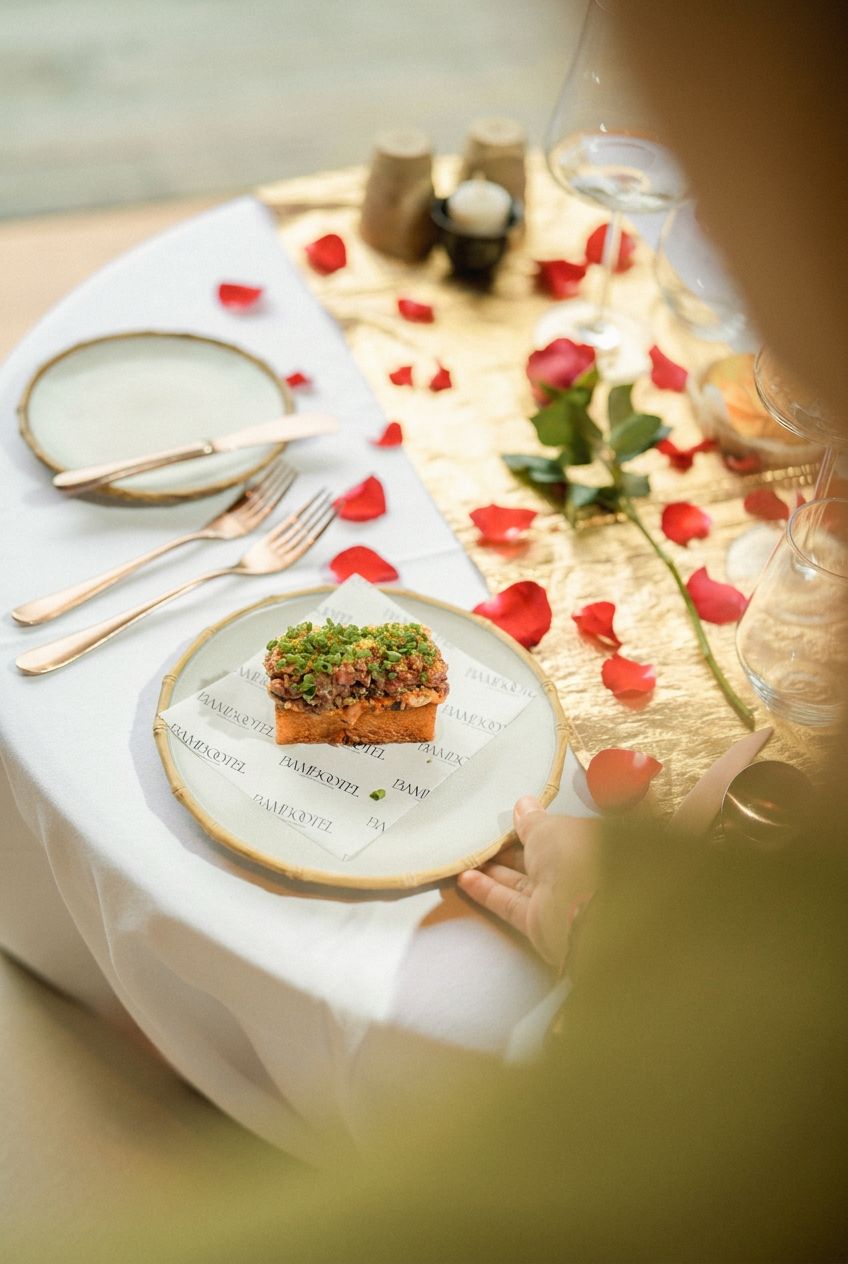 romantic dinner